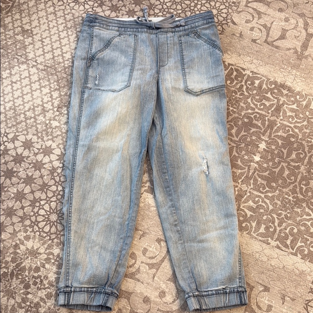 Wit & Wisdom Blue Denim Joggers